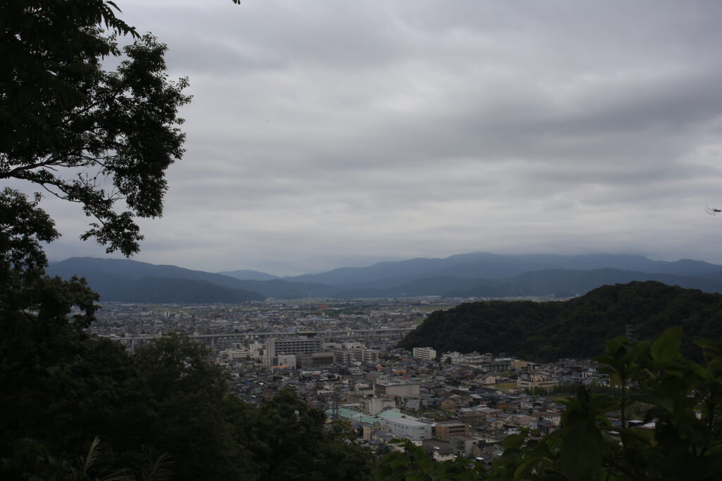 足羽山からの景色